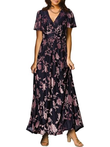 4#dark Purple Floral