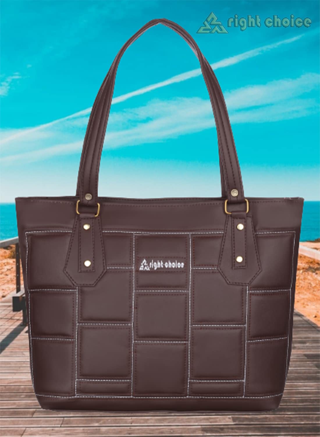 RIGHT CHOICE Women's Bags - Stylish Top Handle Handbags & Ladies Purses for Girls | Perfect for Work, Travel & Everyday Use