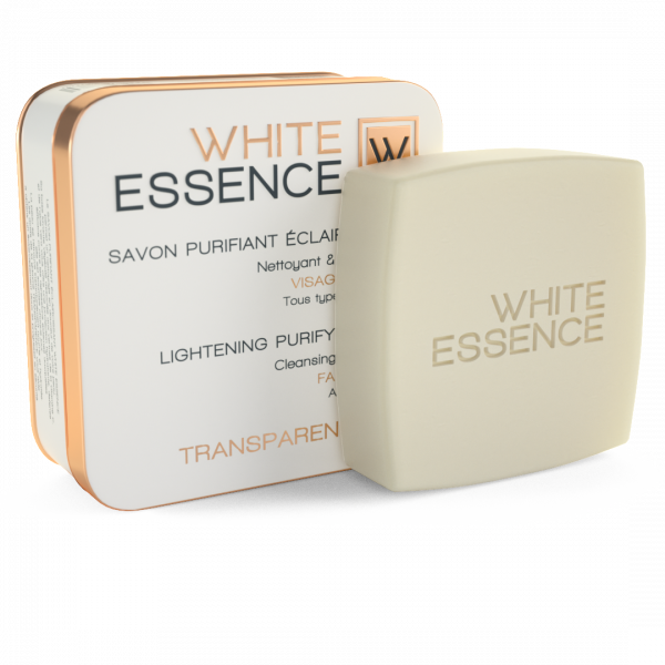 HT26 White Essence Brightening & Purifying Soap for Clear Skin - Perfect for Daily Face Wash & Acne Treatment