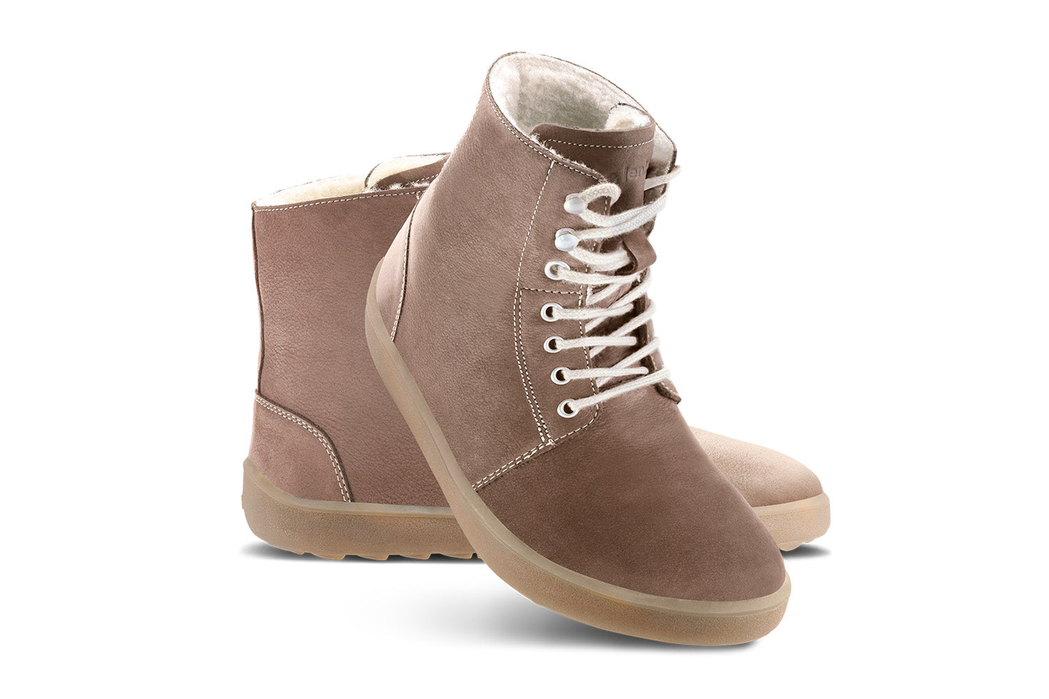 Be Lenka Winter 3.0 Barefoot Boots for Women - Warm Waterproof Winter Shoes, Comfortable Minimalist Footwear in Walnut Brown - Perfect for Snow Hiking, Cold Weather Walking & Outdoor Activities