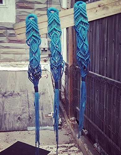 Handmade Macrame Plant Hanger for Indoor Outdoor Decor - Boho Wall Hanging Planter for Home, Garden, Patio & Balcony | Perfect for Succulents, Spider Plants & Hanging Greenery