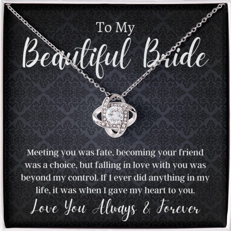Romantic Wedding Gift for Bride from Groom - Personalized Keepsake for Wedding Day & Anniversary - Perfect for First Look, Vow Exchange & Honeymoon Surprise