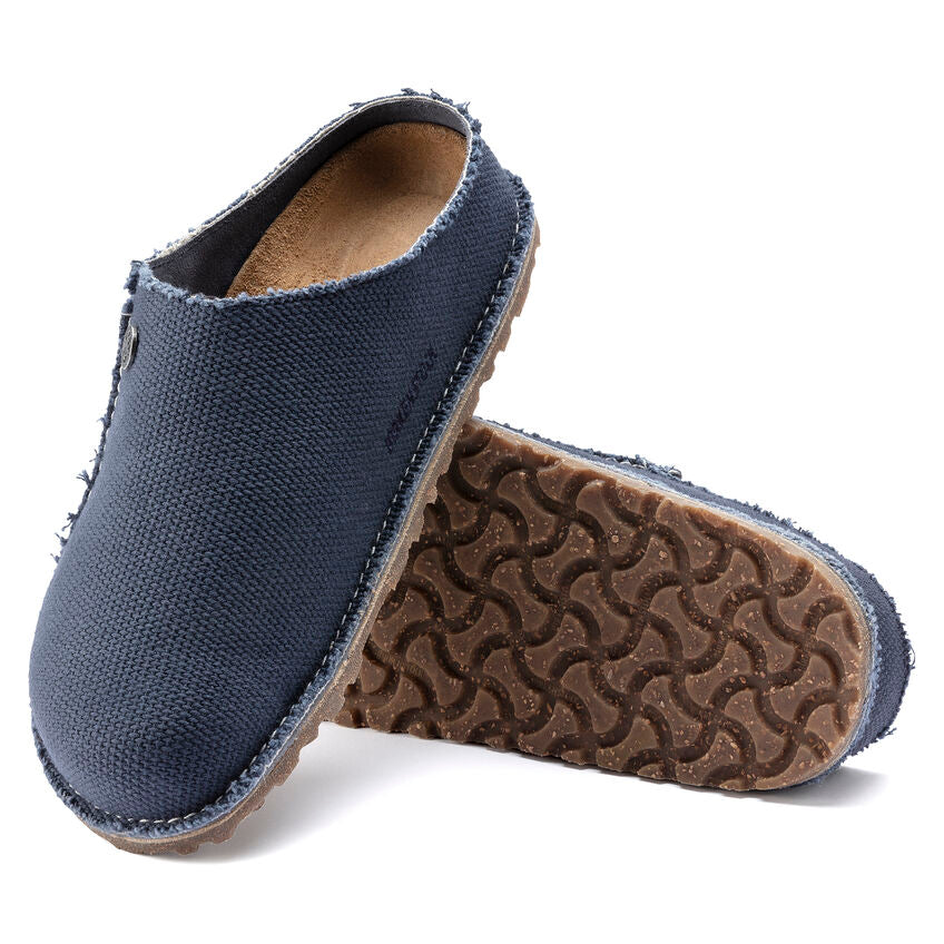 Birkenstock Zermatt Canvas Textile Leather Slippers - Comfortable House Shoes for Men & Women | Perfect for Indoor Relaxation, Spa Days & Cozy Evenings at Home