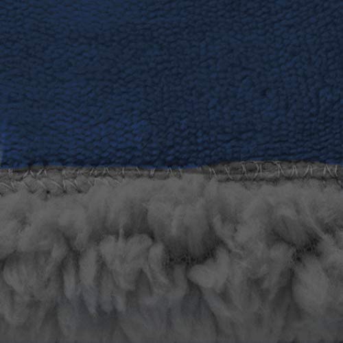 Navy/Gray Sherpa