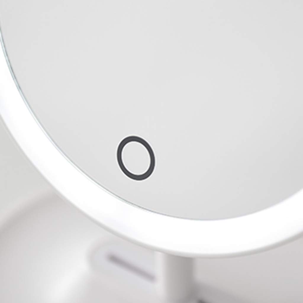 LED Makeup Mirror with Light - Touch Screen Vanity Mirror with Adjustable Brightness for Professional Makeup, Skincare, and Grooming at Home or Salon
