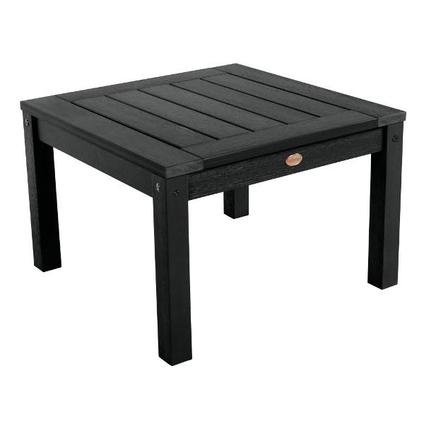 2-Pack Lehigh Patio Garden Chairs with 1 Square Side Table - Outdoor Furniture Set for Backyard, Poolside & Balcony Relaxation
