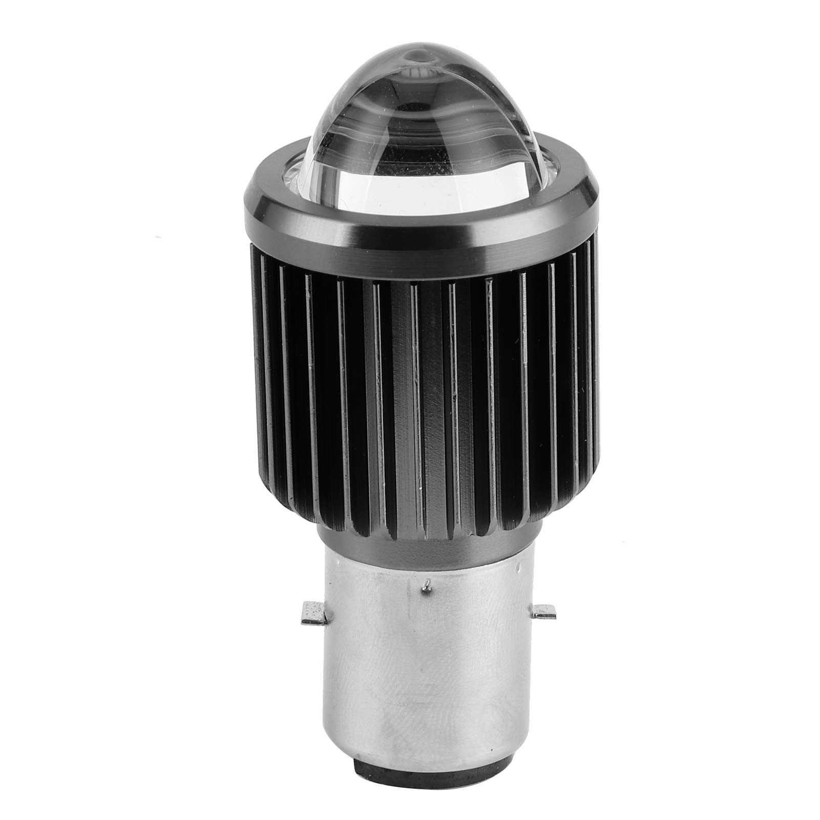 BA20D LED Motorcycle Headlight 3500lm 6000K - Bright White Spotlights for Night Riding