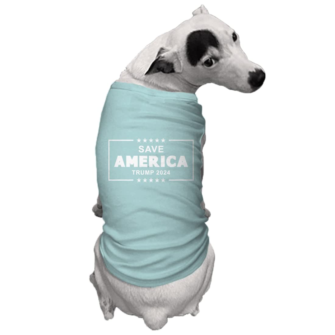 Trump 2024 MAGA Patriotic Dog T-Shirt - Chill & Comfortable X-Large Size for American Bulldog, Perfect for Political Rallies & 4th of July Celebrations