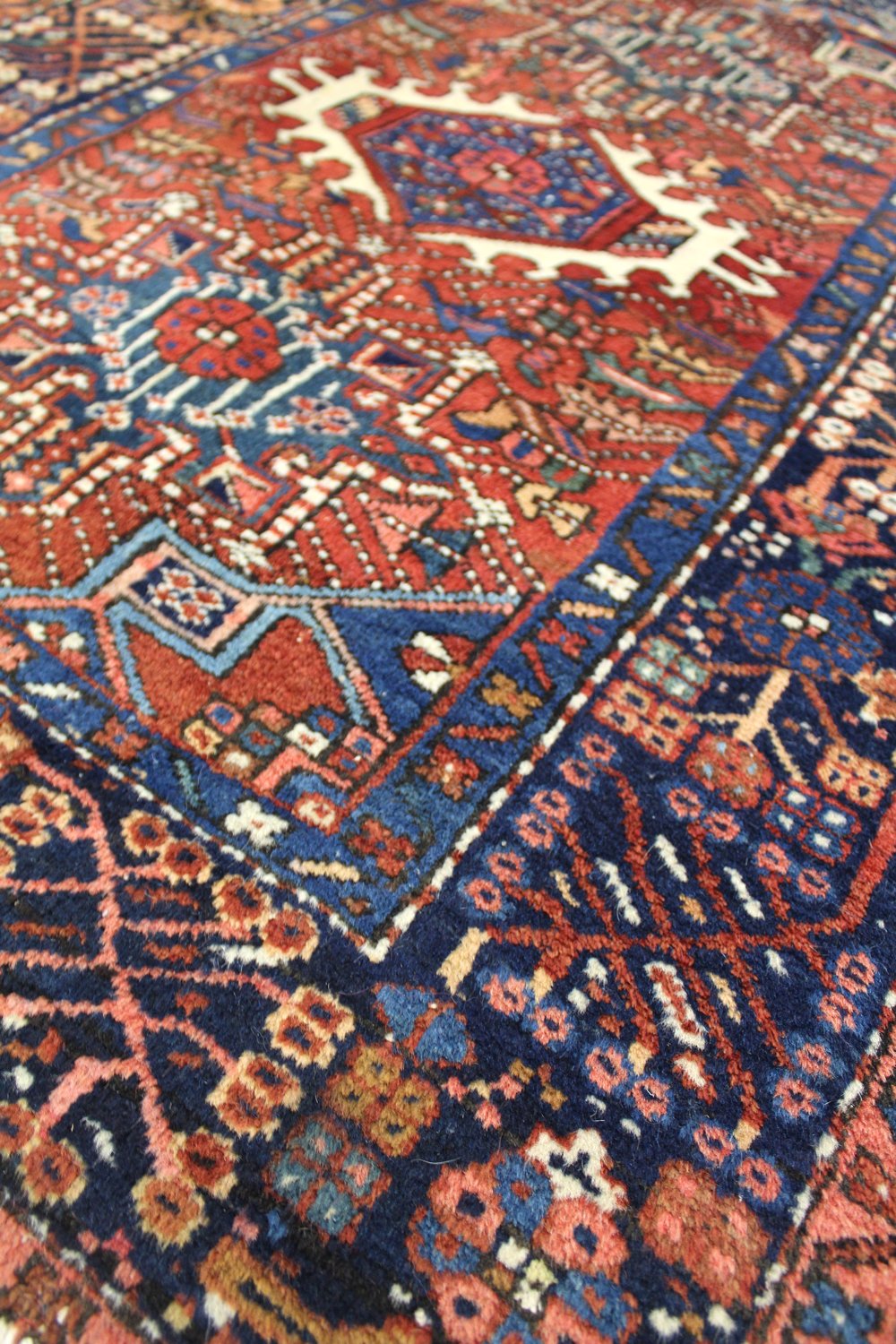 Vintage Karaja Handwoven Tribal Rug - Authentic Indigenous Design JF8103 | Perfect for Boho Home Decor, Living Room, Bedroom & Office