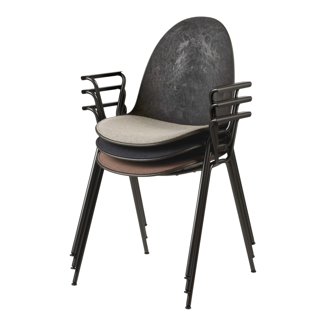 Eternity Dining Armchair - Upholstered Seat for Comfortable Dining & Kitchen - Perfect for Home, Restaurant, and Office Use