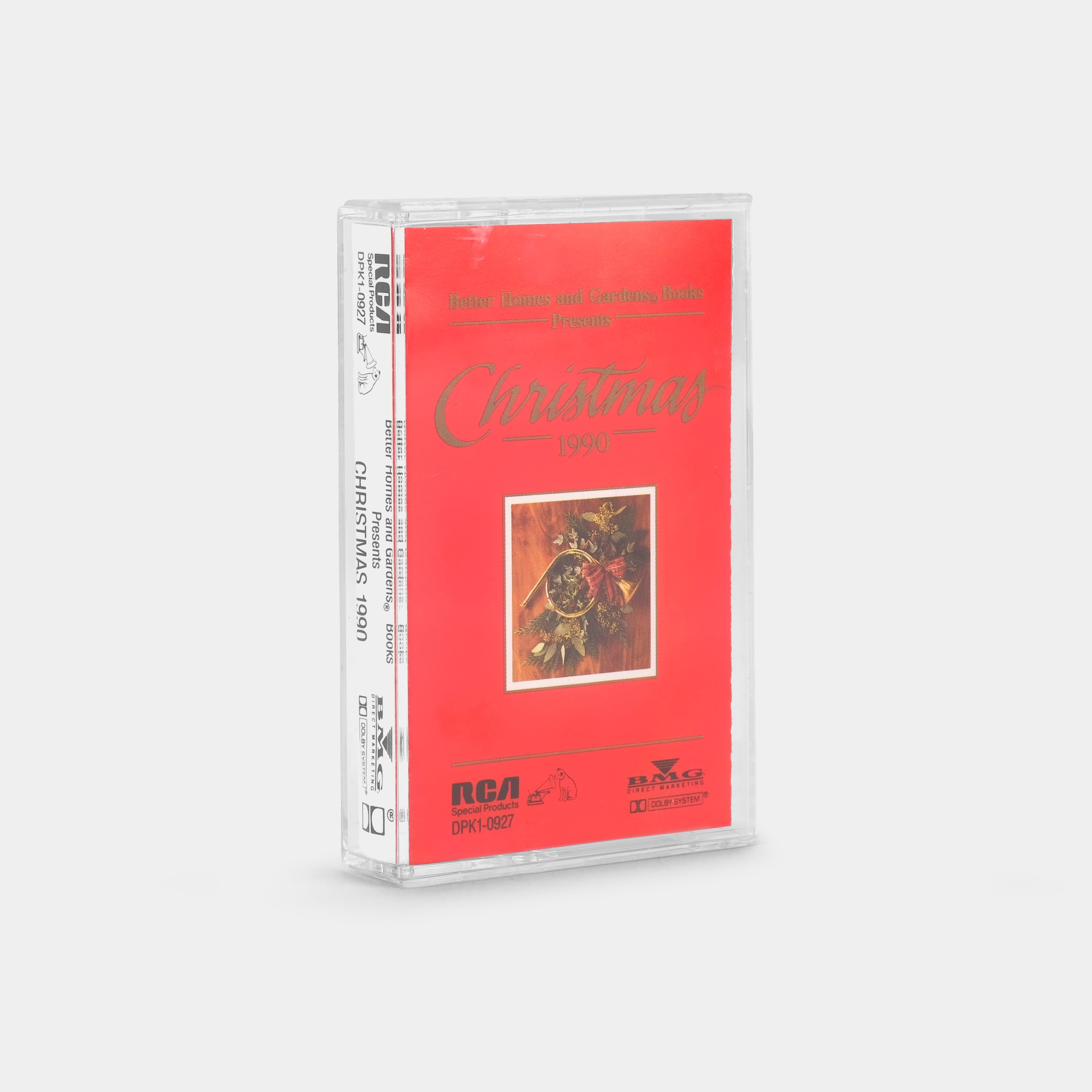 Vintage Christmas 1990 Cassette Tape - Retro Holiday Music Collection - Perfect for Nostalgic Holiday Decor & Gift Giving