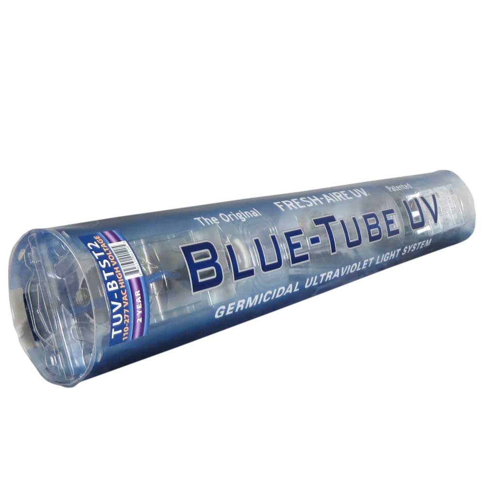 Fresh Aire Blue Tube TUV BTST2 UV Light Air Purifier - Eliminates Germs & Odors for Home, Office & HVAC Systems