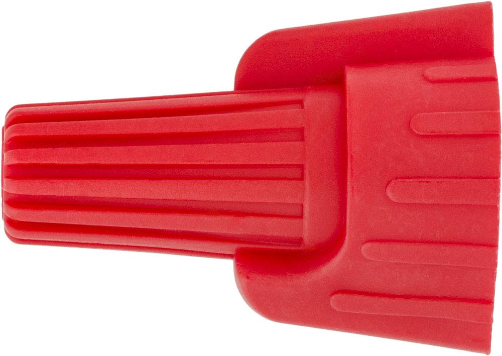 50PCS Red Wing Twist-Type Wire Connectors - Secure Electrical Connections for DIY, Home Wiring & Electrical Projects