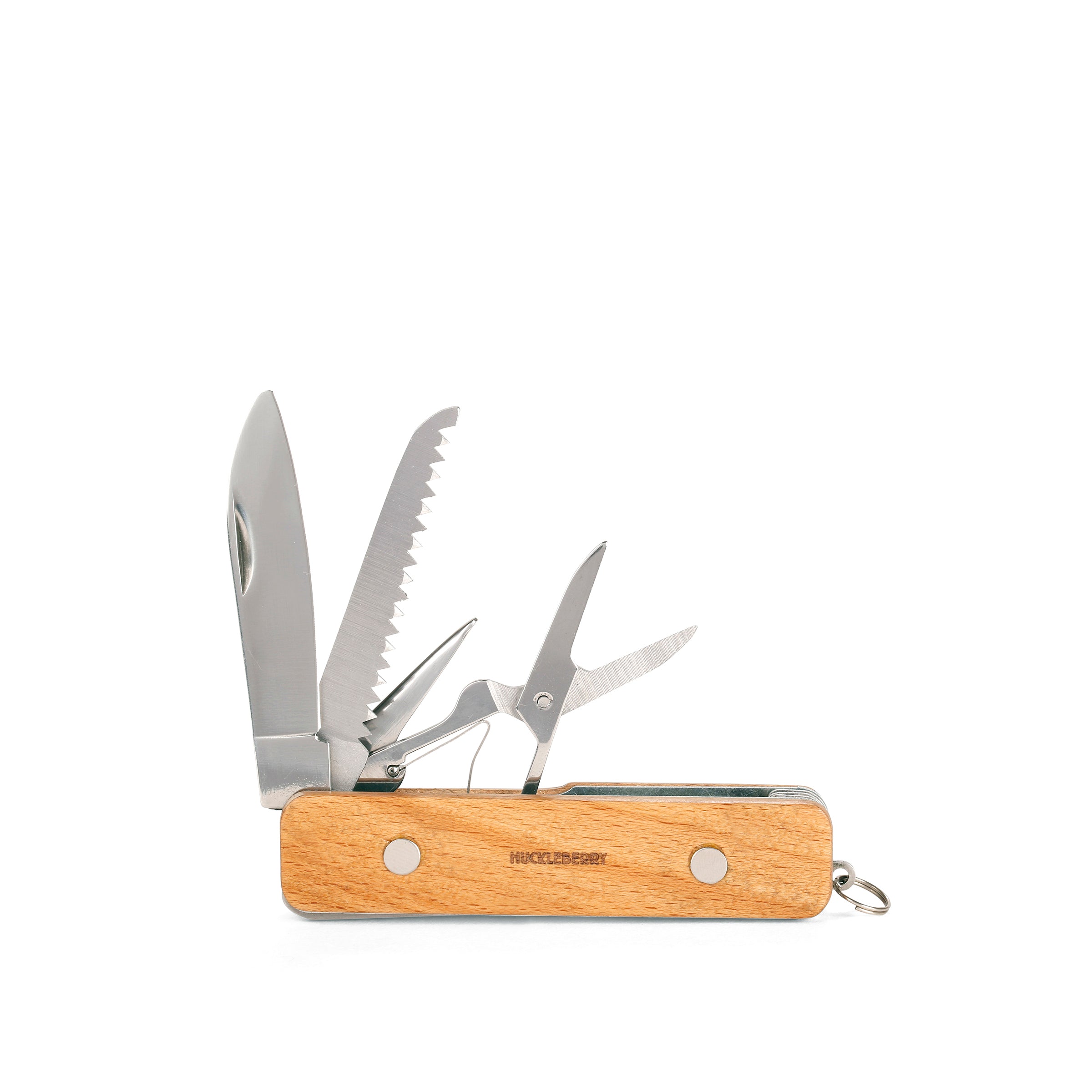 Huckleberry First Pocket Knife - Compact & Durable Folding Knife for Camping, Hiking & Everyday Carry (EDC) - Perfect Gift for Kids & Beginners