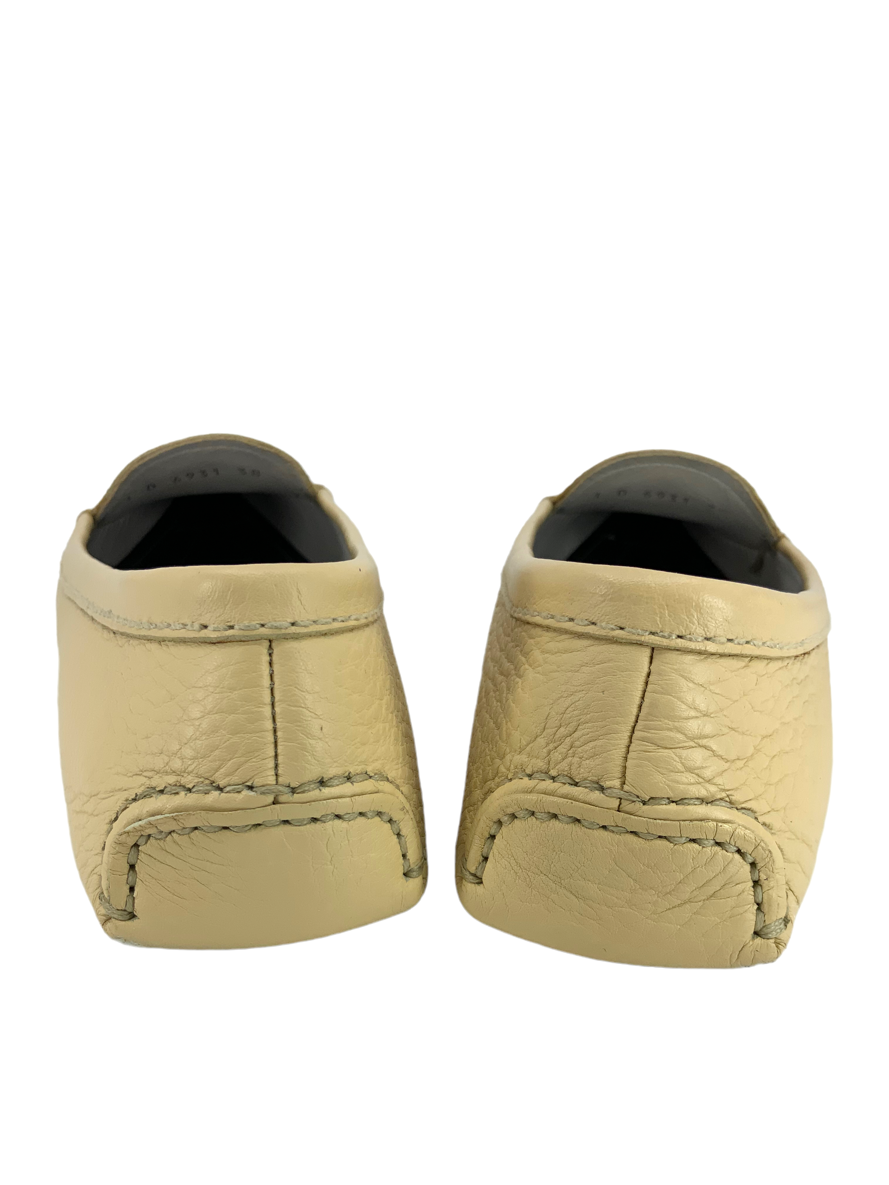 Prada Leather Logo Driving Loafers for Men - Size 8 US | Luxury Italian Designer Slip-On Shoes for Casual & Business Wear | Perfect for Office, Travel & Special Occasions