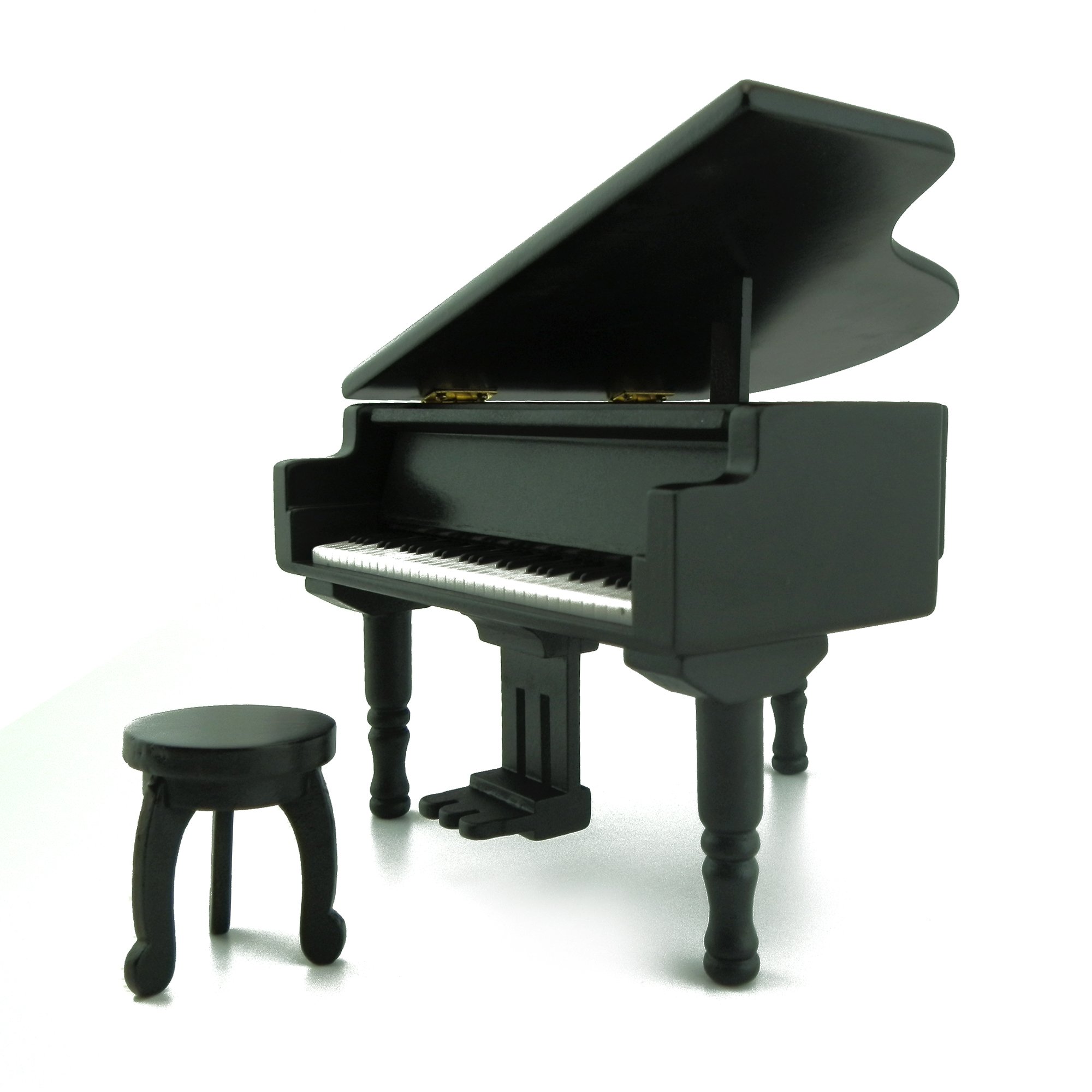 Handcrafted Wooden Piano Music Box - Plays 'Für Elise' - Perfect for Romantic Gifts, Wedding Anniversaries & Home Décor
