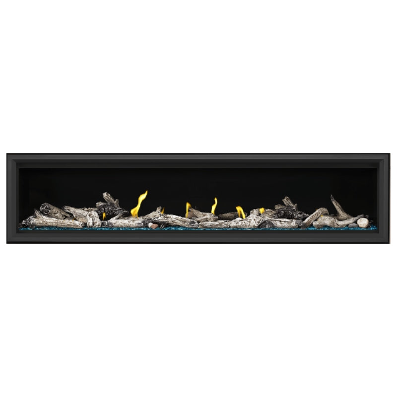 Napoleon Vector 74 Linear Direct Vent Gas Fireplace - LV74N | Modern Home Heating Solution for Living Rooms & Patios