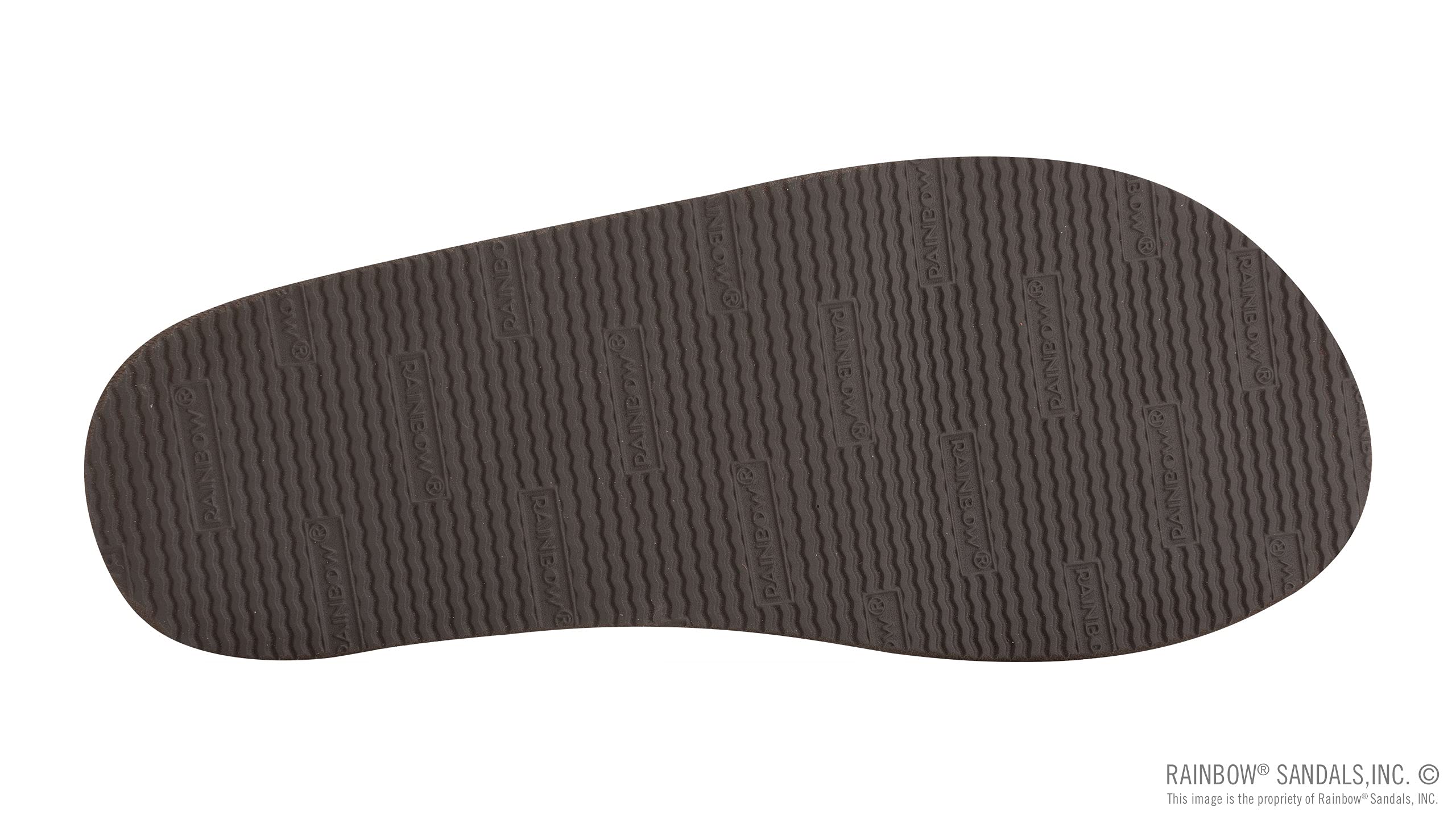 Men's Rainbow Sandals The Bentley - Premium Double Layer Arch Support Leather Sandals with Hand-Woven Straps | Comfortable Outdoor Walking & Beach Vacation Footwear