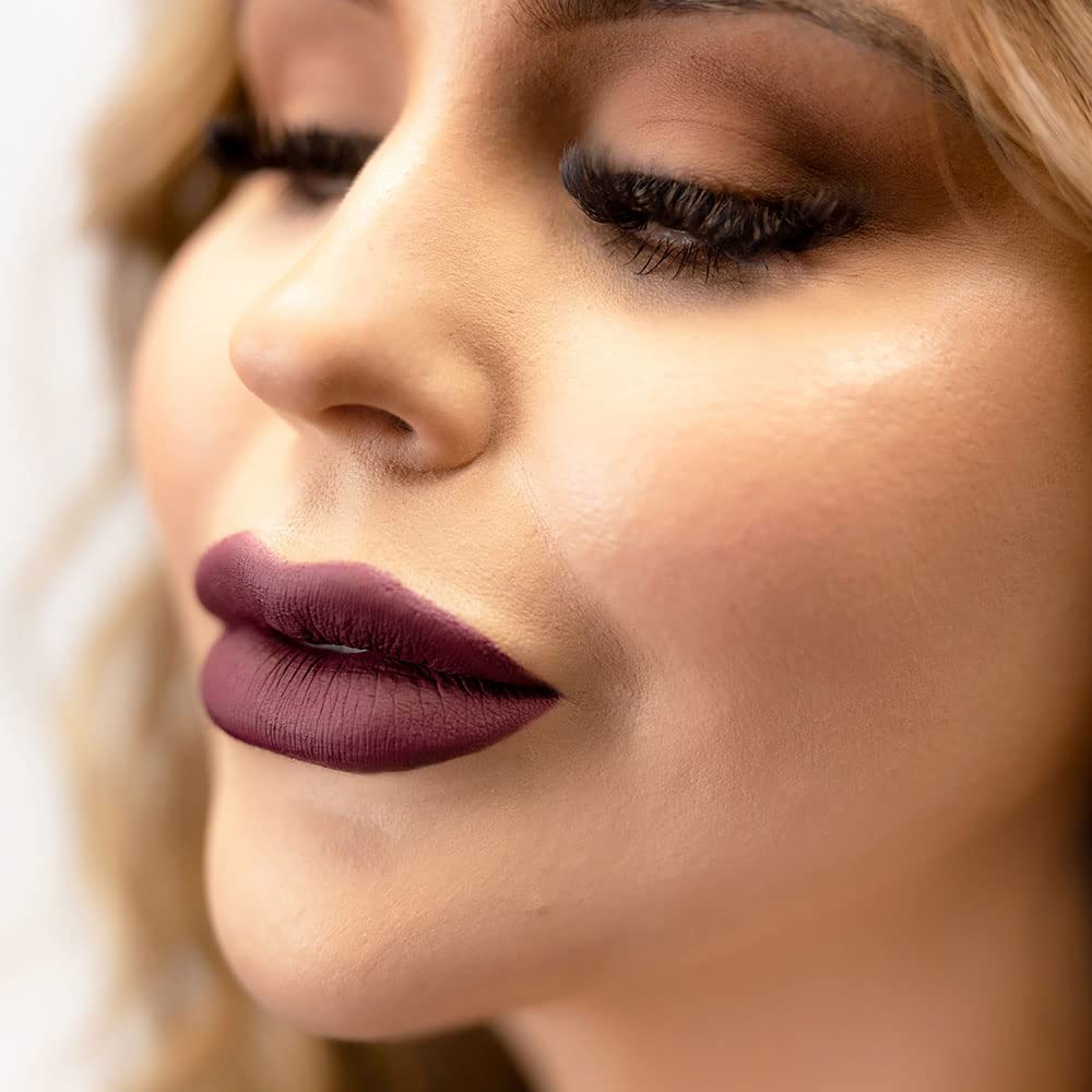 **Mela Beauty Studio Matte Lip Booster with Hyaluronic Acid & Collagen – 12 Hour Long-Lasting, Nourishing Lipstick for Smooth, Hydrated Lips | Perfect for Daily Wear, Date Nights & Professional Makeup Looks (Alejandro)**