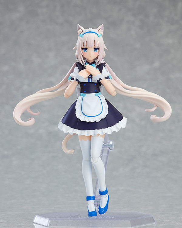 Figma #487 Vanilla Nekopara Anime Figure - Collectible PVC Statue for Anime Fans | Perfect for Display, Gift, and Anime Collections