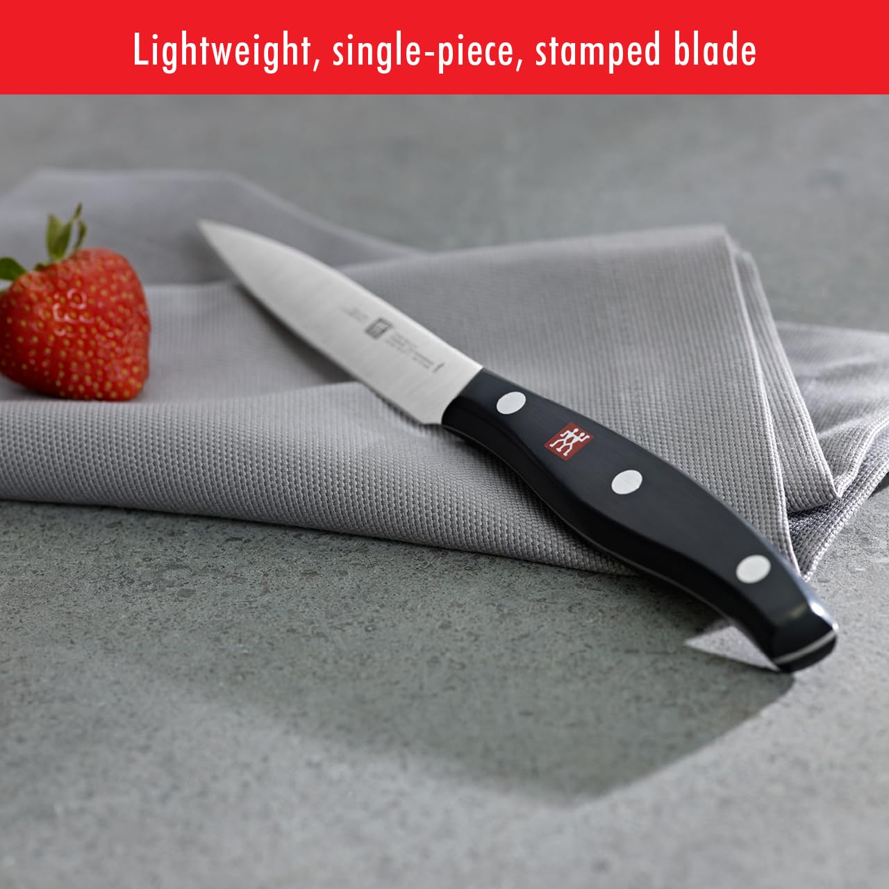 **ZWILLING Twin Signature 7-Piece German Knife Set with Block - Razor-Sharp High-Carbon Stainless Steel Knives, Dishwasher Safe - Perfect for Professional Chefs & Home Cooking, Meat Cutting, Vegetable Chopping, and More**