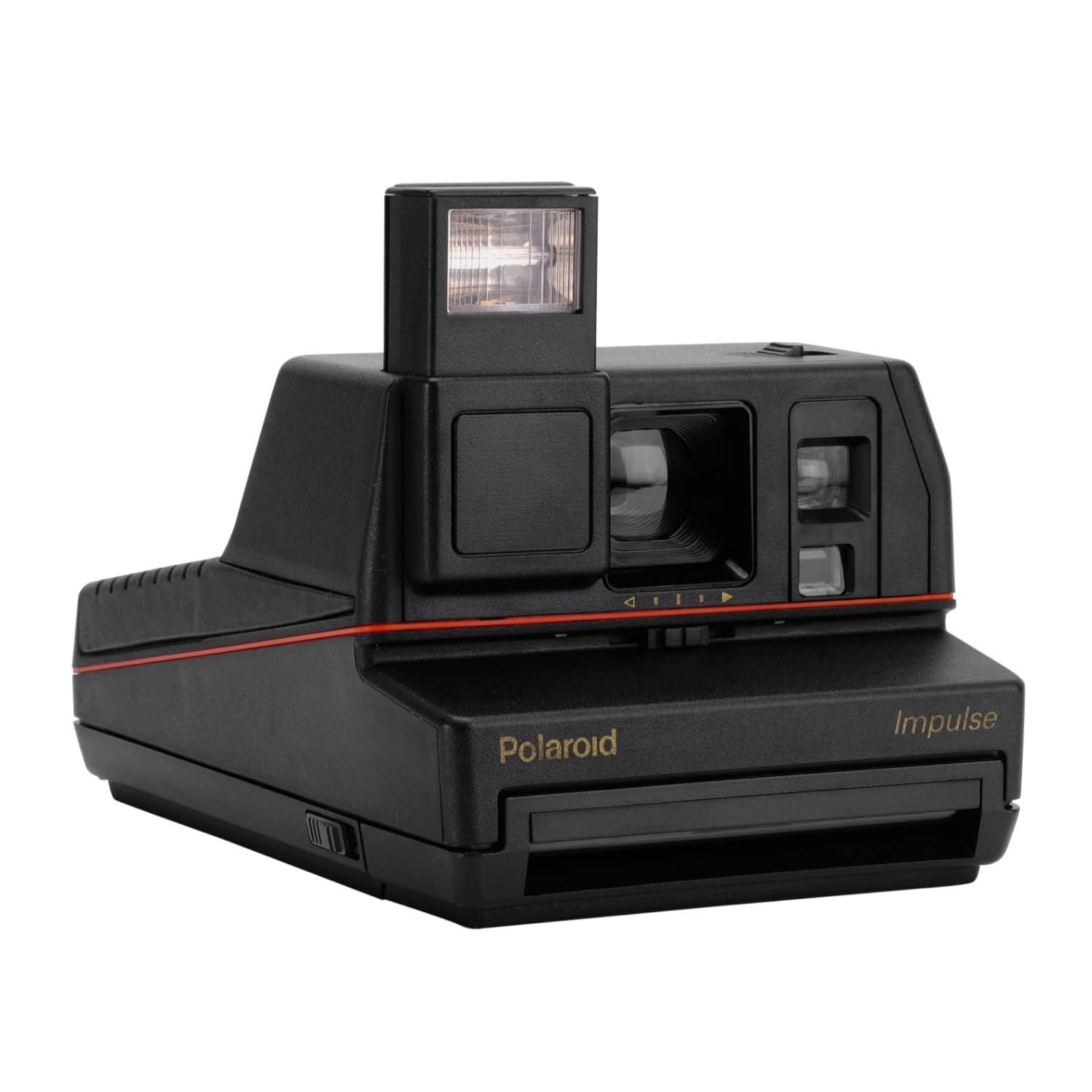 Polaroid Impulse 600 Instant Film Camera (Anthracite Black) - Vintage Style Instant Camera with Built-in Flash - Perfect for Parties, Travel & Creative Photography
