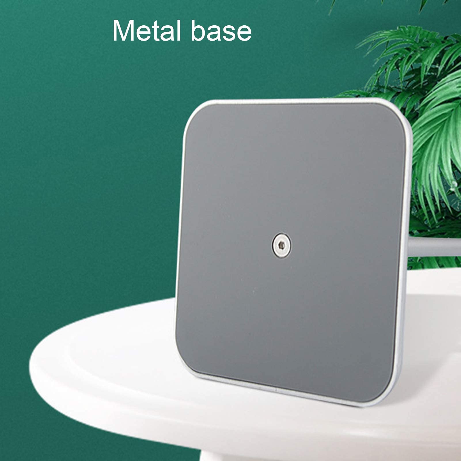 Premium Aluminum Alloy Headphone Stand - Universal Headset Holder with Stable Base for All Headphone Sizes (Grey) - Perfect for Desk Organization, Gaming Setup & Office Accessories
