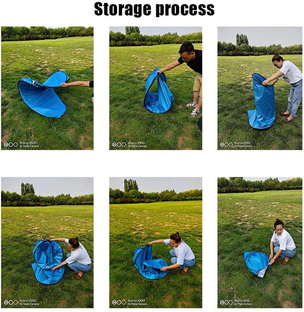 YZBEIMDAI Instant Pop Up Privacy Shelter Tent - Portable Outdoor Shower Tent, Camping Toilet & Changing Room with Carry Bag | Waterproof Rain Shelter for Beach, Camping, Hiking & Backpacking | Easy Setup Foldable Design for Outdoor Activities