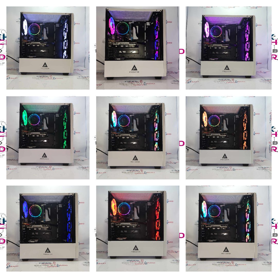 Pinnacle Gaming PC Desktop Computer - Intel Core i5, NVIDIA RTX 2060, DDR5 RAM, 500GB/1TB/2TB SSD, 8GB/16GB/32GB Memory, RGB Lighting, WiFi, White B760 - Perfect for Esports, Streaming & 4K Gaming