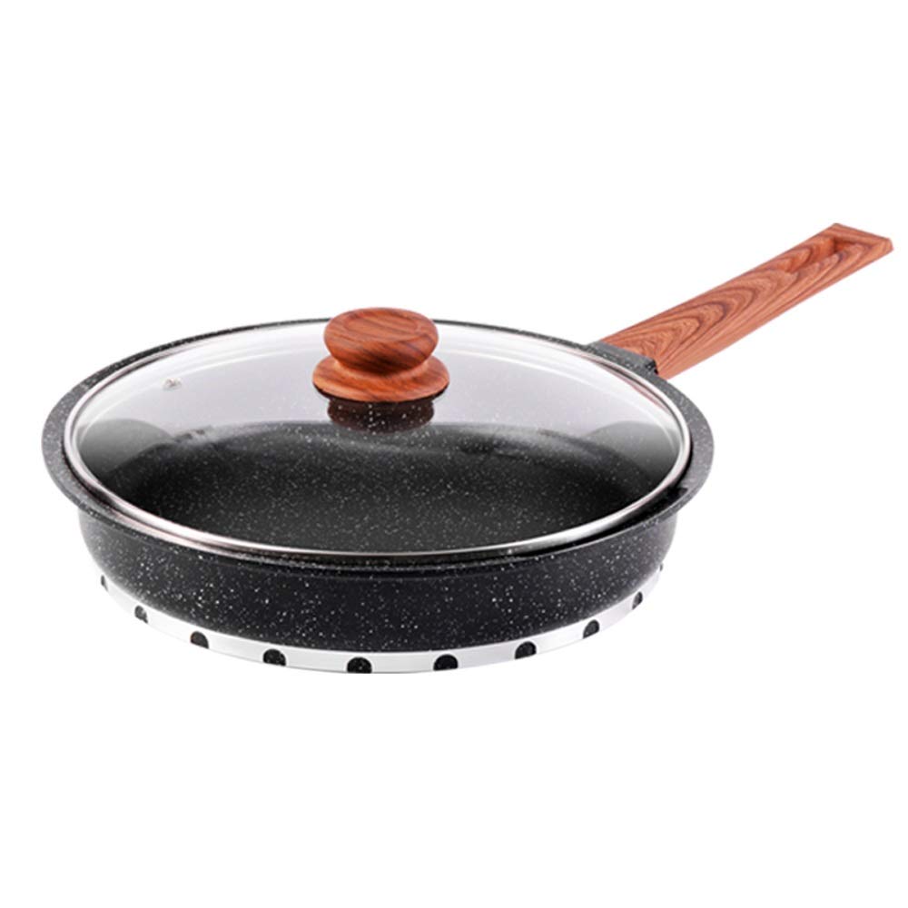 Non-Stick Frying Pan with Medical Stone Coating - Heat Resistant Handle for Gas & Induction Cooktops - Perfect for Sautéing, Frying & Cooking Healthy Meals at Home