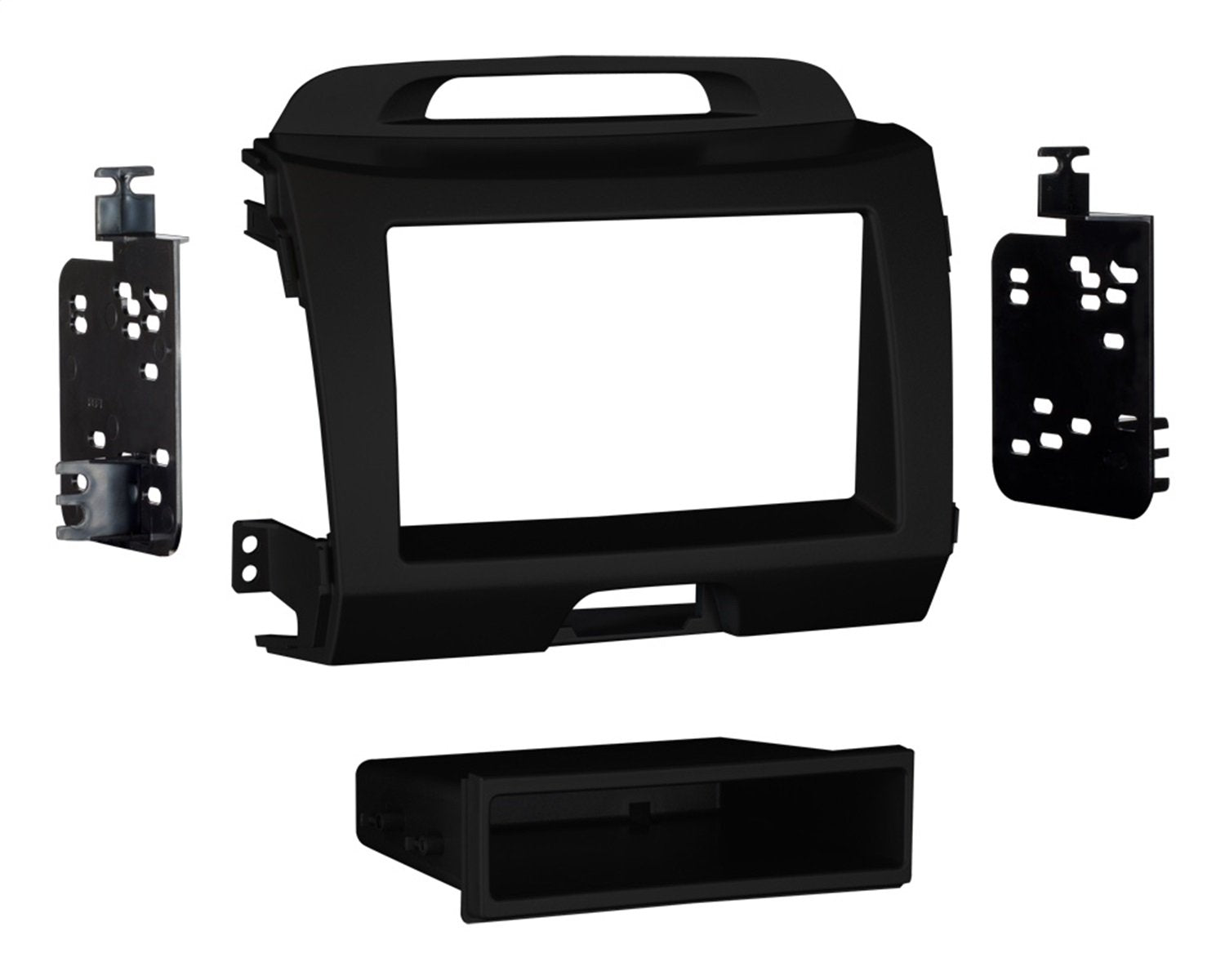Metra 99-7344Ch Single DIN Dash Installation Kit for Car Stereo - Compatible with Select Vehicles, Easy Mounting for Aftermarket Radios - Perfect for DIY Car Audio Upgrades & Custom Installations