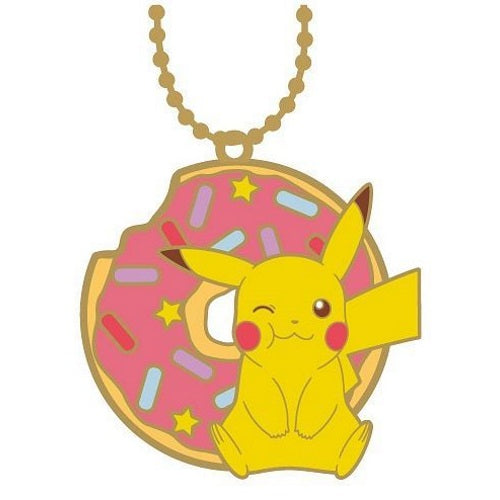 Pokemon Pikachu Stained Glass Keychain - Cute Ball Chain Keyring for Anime Fans, Gift for Collectors - Perfect for Backpacks, Key Rings & Cosplay Accessories