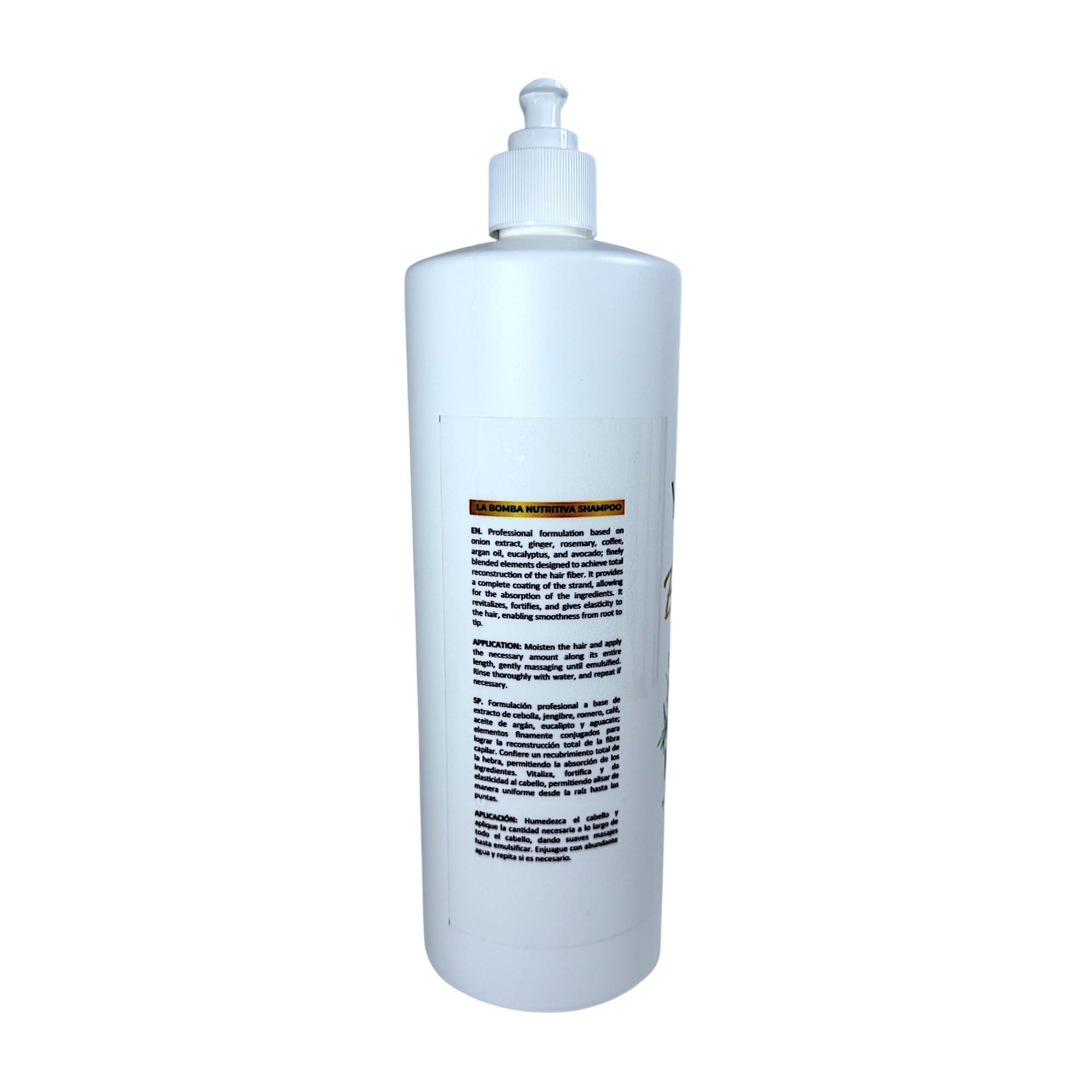 La Bomba Shampoo - 32 Fl Oz (Pack of 1) - Hydrating & Volumizing for All Hair Types - Perfect for Daily Use & Salon-Quality Results at Home