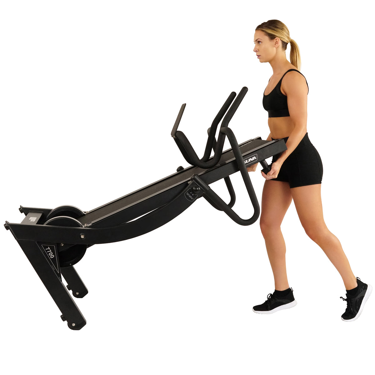 Asuna Heavy Duty Manual Treadmill with Incline - 400 LB Weight Capacity for Home Gym, Cardio Workout & Small Space Fitness