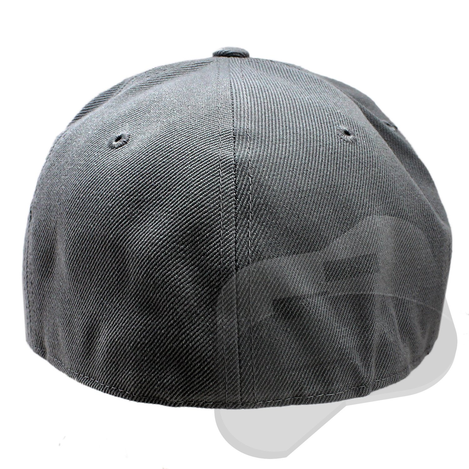 Plain Fitted Flat Bill Hat - Solid & Neon Colors for Outdoor Sports