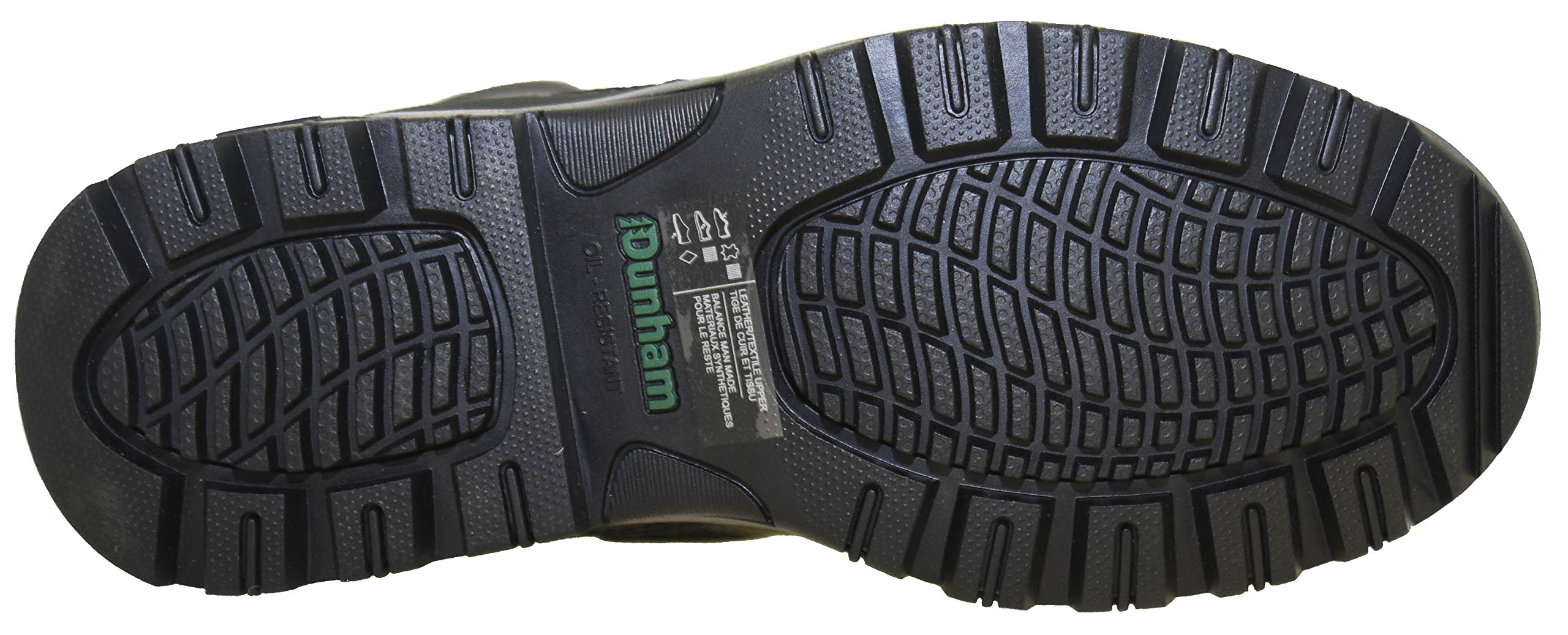 Dunham 8000 Works 8 Inch Waterproof Steel Toe Men's Work Boots - Heavy Duty Construction for Outdoor, Construction & Industrial Safety Use