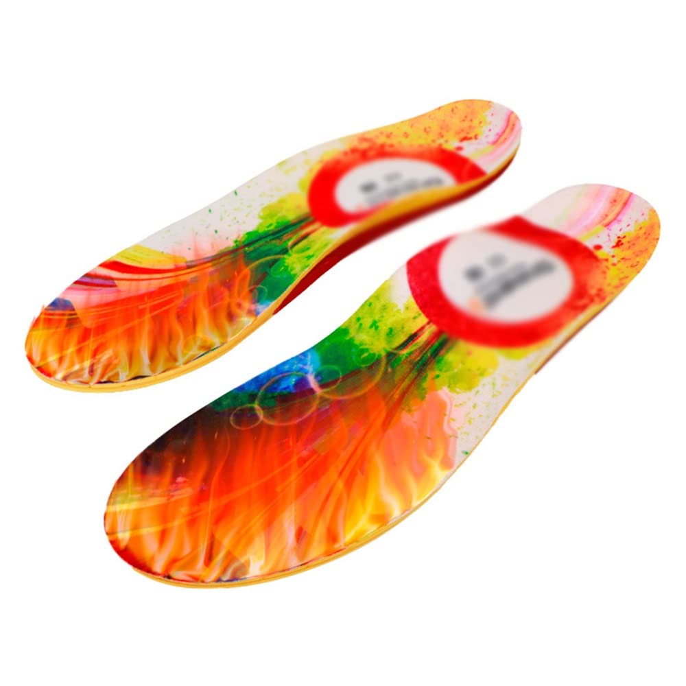 HUADA USB Heated Insoles - Rechargeable Winter Foot Warmers for Men & Women - Perfect for Hunting, Skiing, Fishing & Hiking - Size L (US 8-9) - Keep Feet Toasty in Cold Weather Outdoor Activities