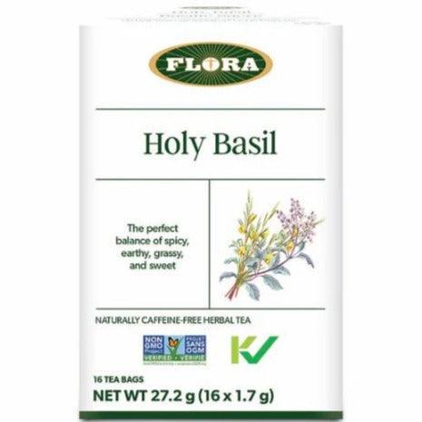 Organic Holy Basil Tea (Tulsi) - Stress Relief & Immune Support - Herbal Tea for Relaxation & Wellness - Perfect for Meditation, Yoga & Daily Detox