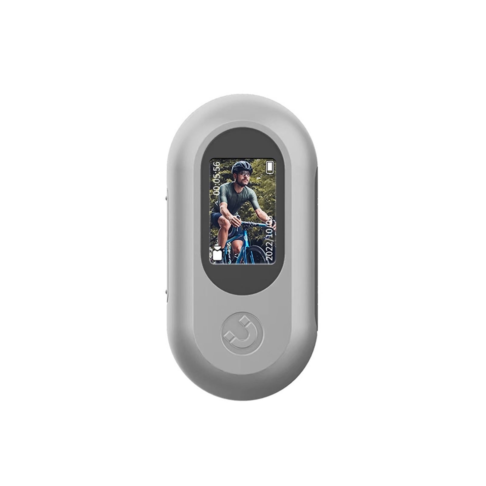 MZZYG 4K Action Camera - Waterproof Sports Camera with LCD Screen, Loop Recording for Outdoor Adventures, Cycling, Driving & More (White, Camera Only) - Perfect for Travel, Vlogging & Extreme Sports