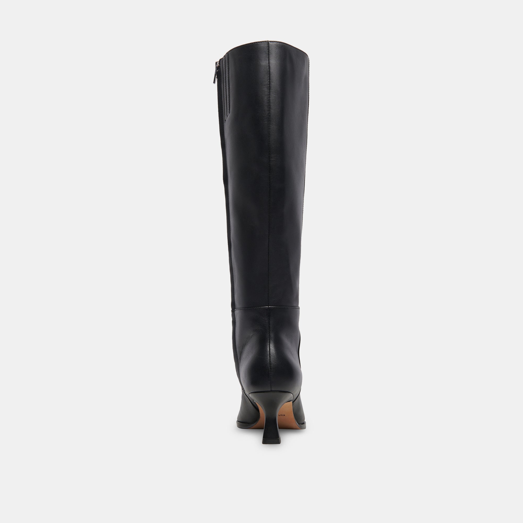 **AUGGIE Wide Calf Boots for Women - Black Leather Ankle Boots for Comfort & Style | Perfect for Work, Casual Wear & Outdoor Activities**