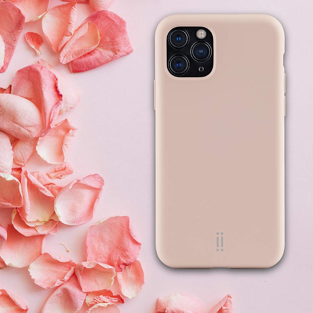 aiino - Heavy Duty Shockproof Silicone Case for iPhone 11 Pro Max with Soft Microfiber Lining - Pink | Perfect for Outdoor Activities & Daily Protection