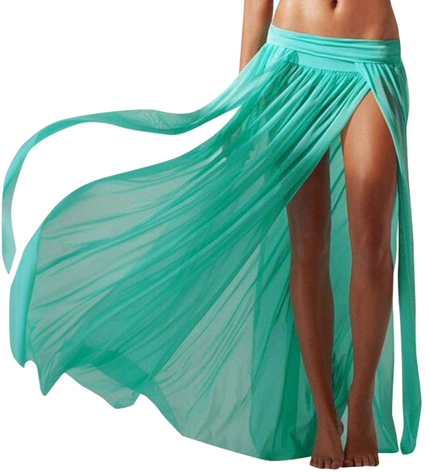Women's Chiffon Swimsuit Cover Up Sarong - Lightweight Beach Pareo Wrap for Bikini, Pool & Vacation | Perfect for Beach Days, Resort Wear & Summer Outfits
