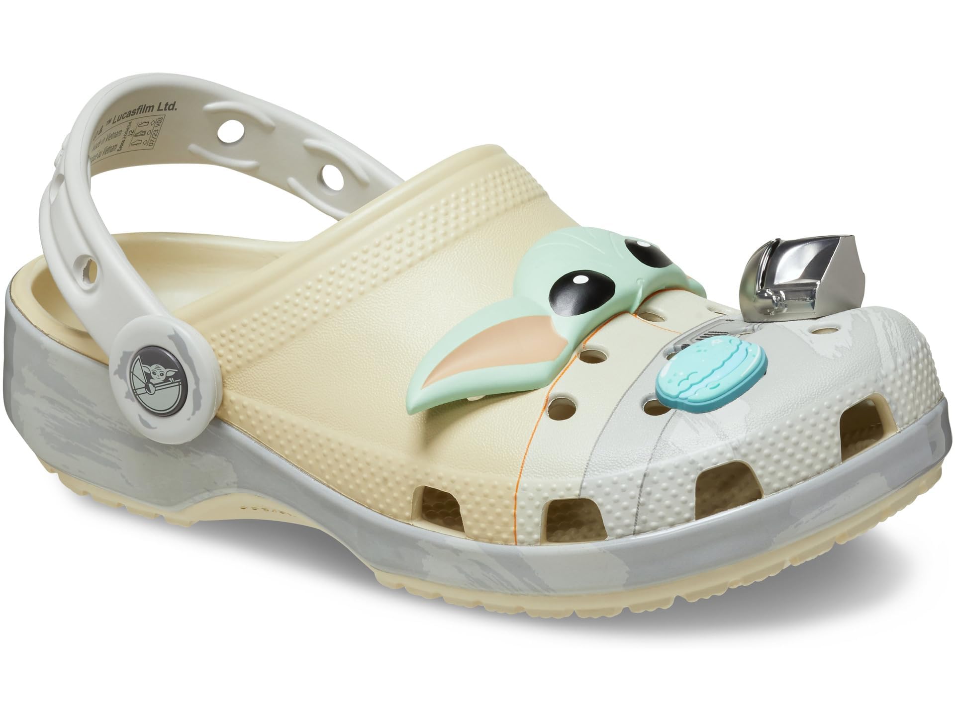 Crocs Boys Classic Star Wars Clogs - Grogu Themed Lightweight Comfort Shoes for Kids | Perfect for School, Play & Star Wars Fans