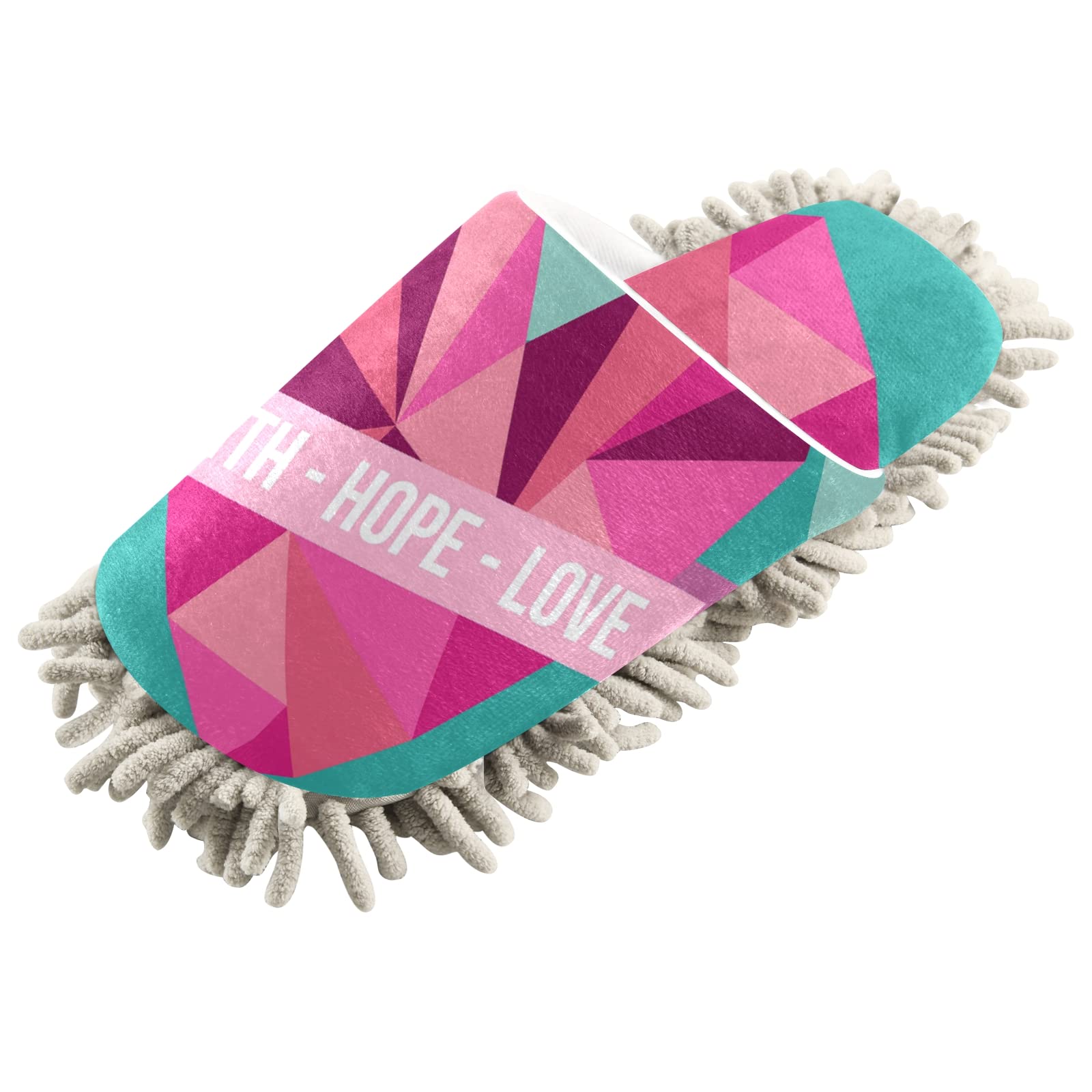 Best Unisex Mop Slippers for Home Cleaning - Soft & Absorbent Spa Dusting Slippers (Size M-L) - Perfect for Housework, Pet Hair Removal & Quick Floor Cleaning