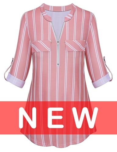 Pink White Stripe