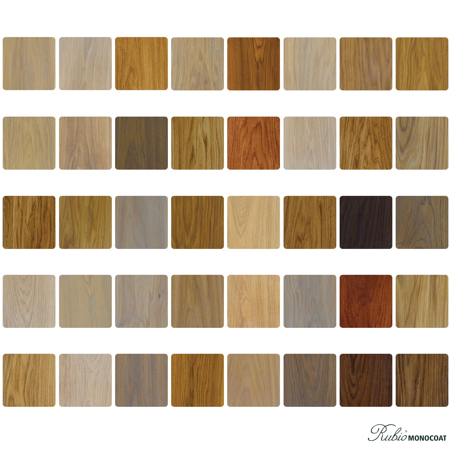 Rubio Monocoat Wood Stain & Finish 650 ft² - Mist 5% | Quick-Drying Eco-Friendly Linseed Oil for Indoor Wood Floors, Furniture & Cabinets | Includes Accelerator (Part B) & Protector | 1.3 L Oil Plus 2C | Perfect for Home Renovation & DIY Woodworking Projects