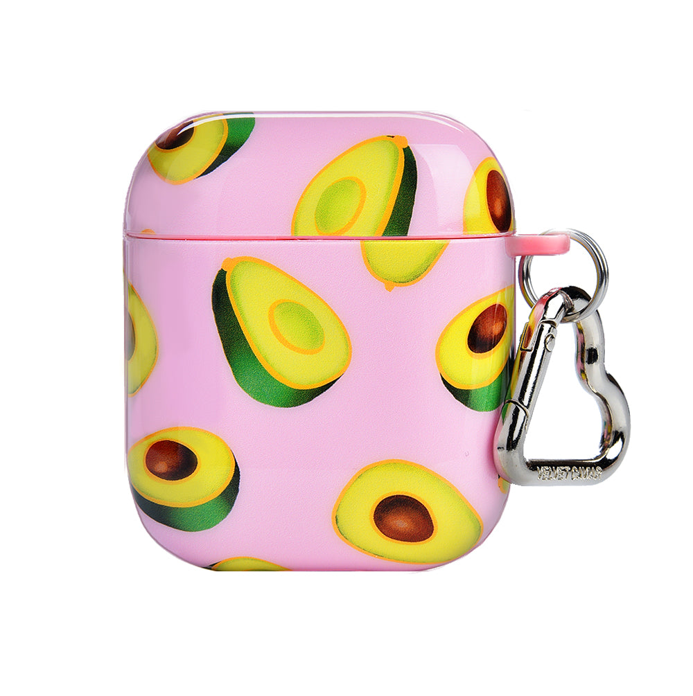 Premium Avocado-Shaped AirPods Case - Cute & Protective Cover for Apple AirPods 1/2/3 & Pro - Perfect for Travel, Gym & Everyday Use