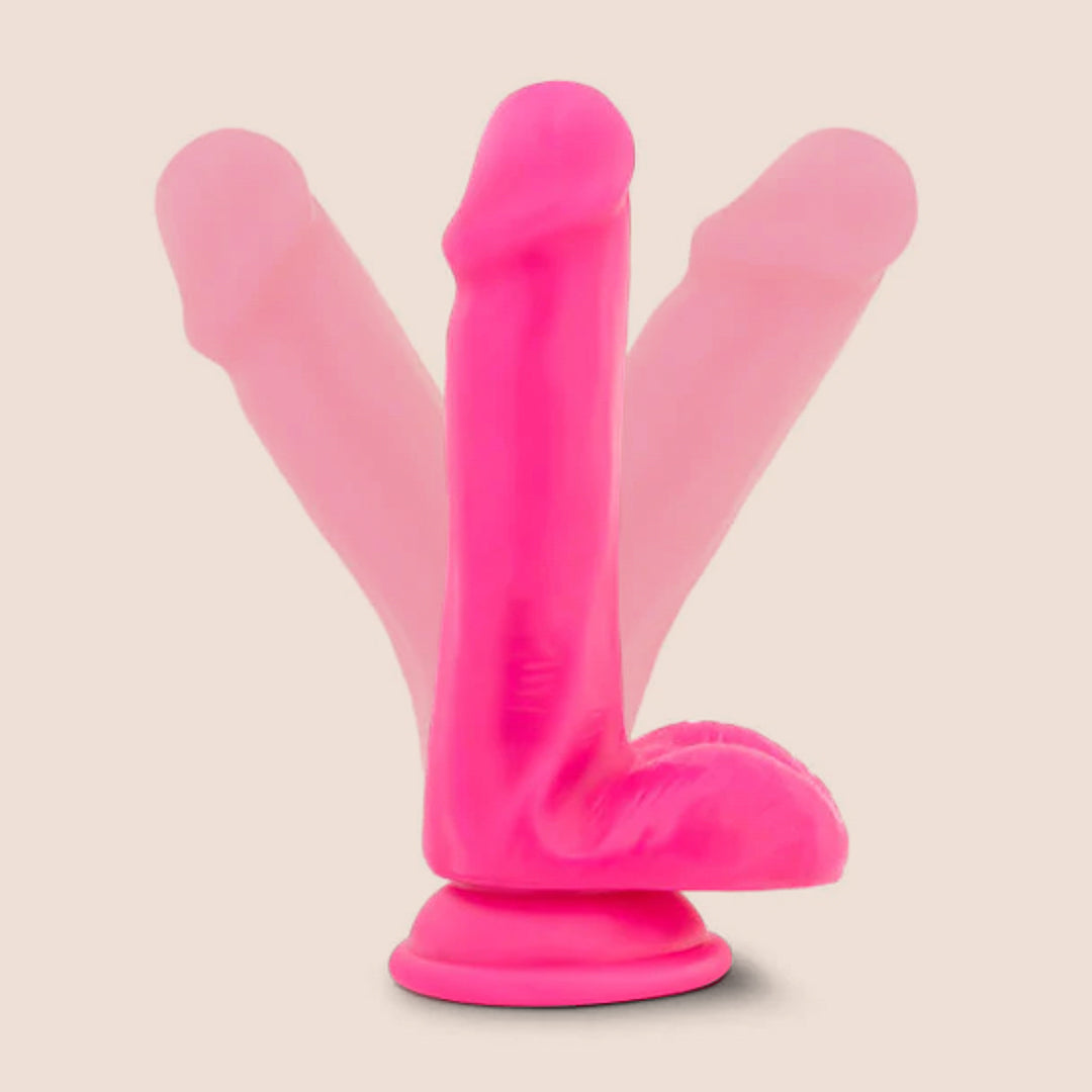 Neo 6 Dual Density Realistic Dildo - Soft Outer Layer & Firm Inner Core for Enhanced Pleasure | Perfect for Solo Play, Couples & BDSM Scenes