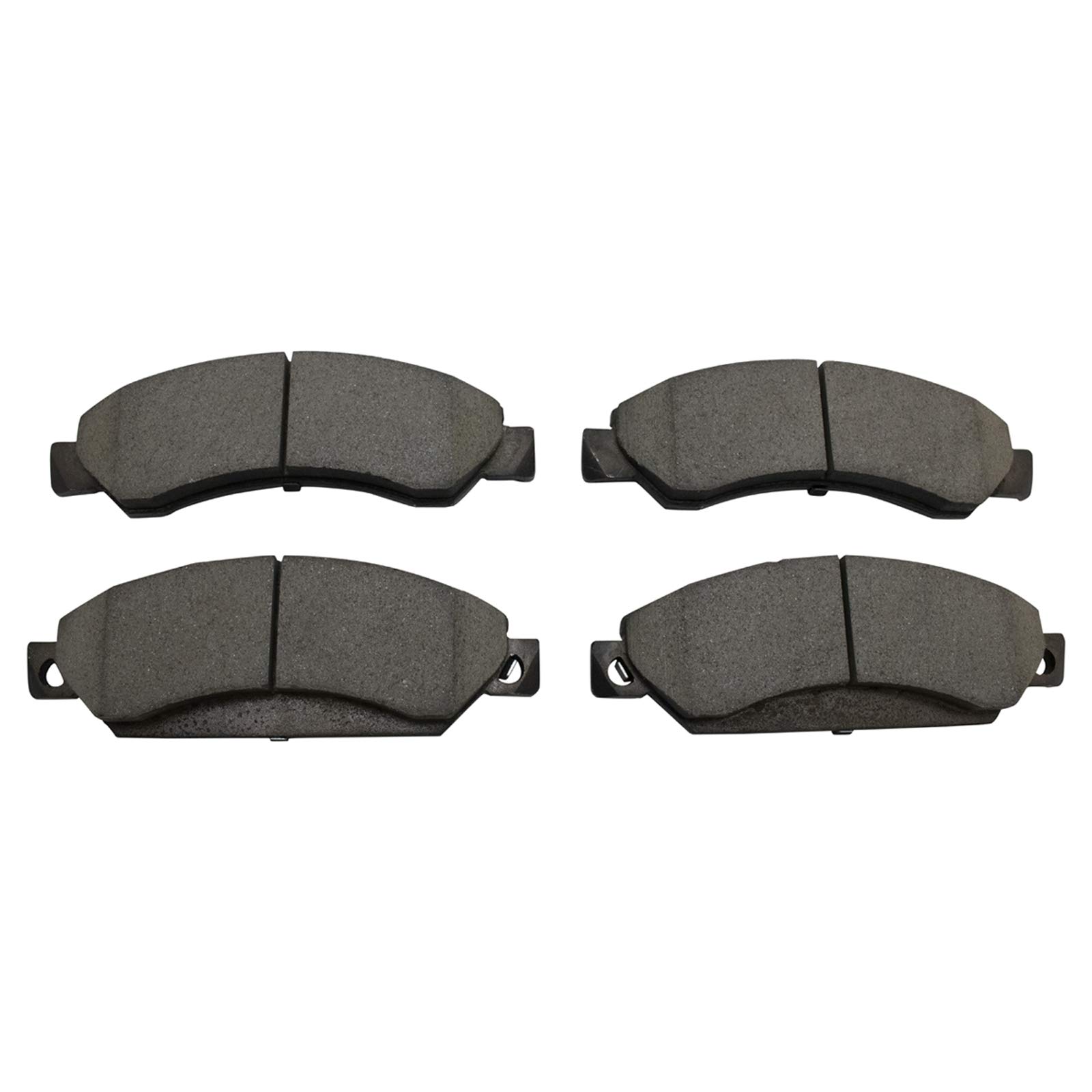High-Performance Drilled & Slotted Brake Rotor Kit with Posi Quiet Ceramic Pads - Front | Enhanced Stopping Power for Cars, Trucks & SUVs | Ideal for Racing, Towing & Daily Driving