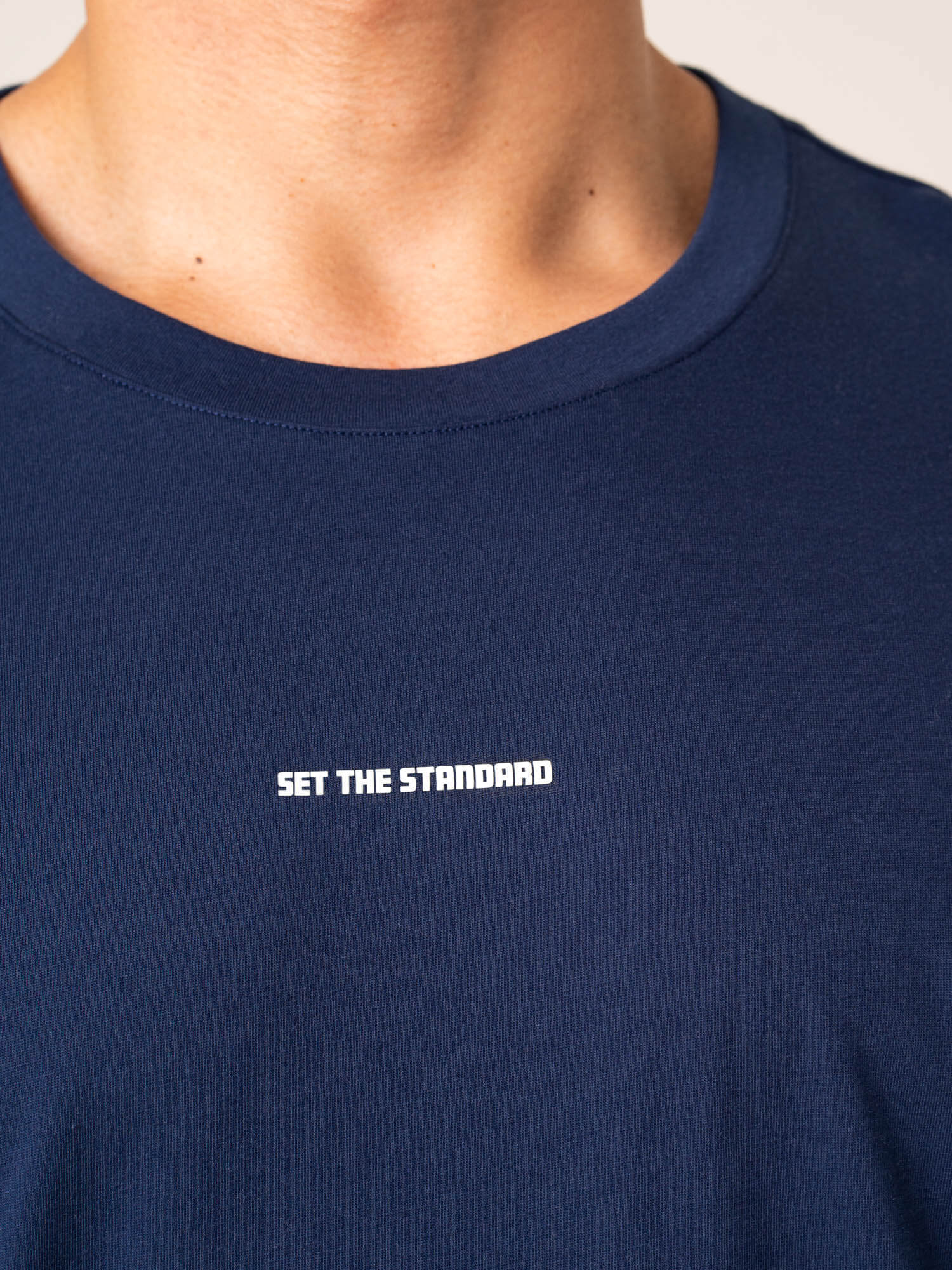 Emerge Oversized T-Shirt for Women - Soft & Comfortable Navy Blue Cotton Tee - Perfect for Casual Wear, Loungewear & Street Style